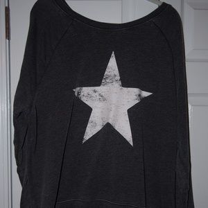 Distressed Star Sweatshirt